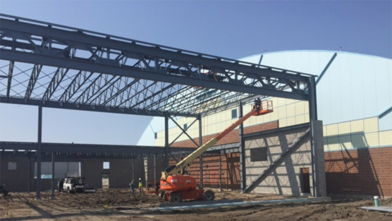 Thief River Falls Airport Steel Construction
