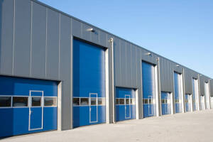 Industrial Unit with roller shutter doors - NuAlloy Steel Building Offerings in the Midwest - Patriot Erectors